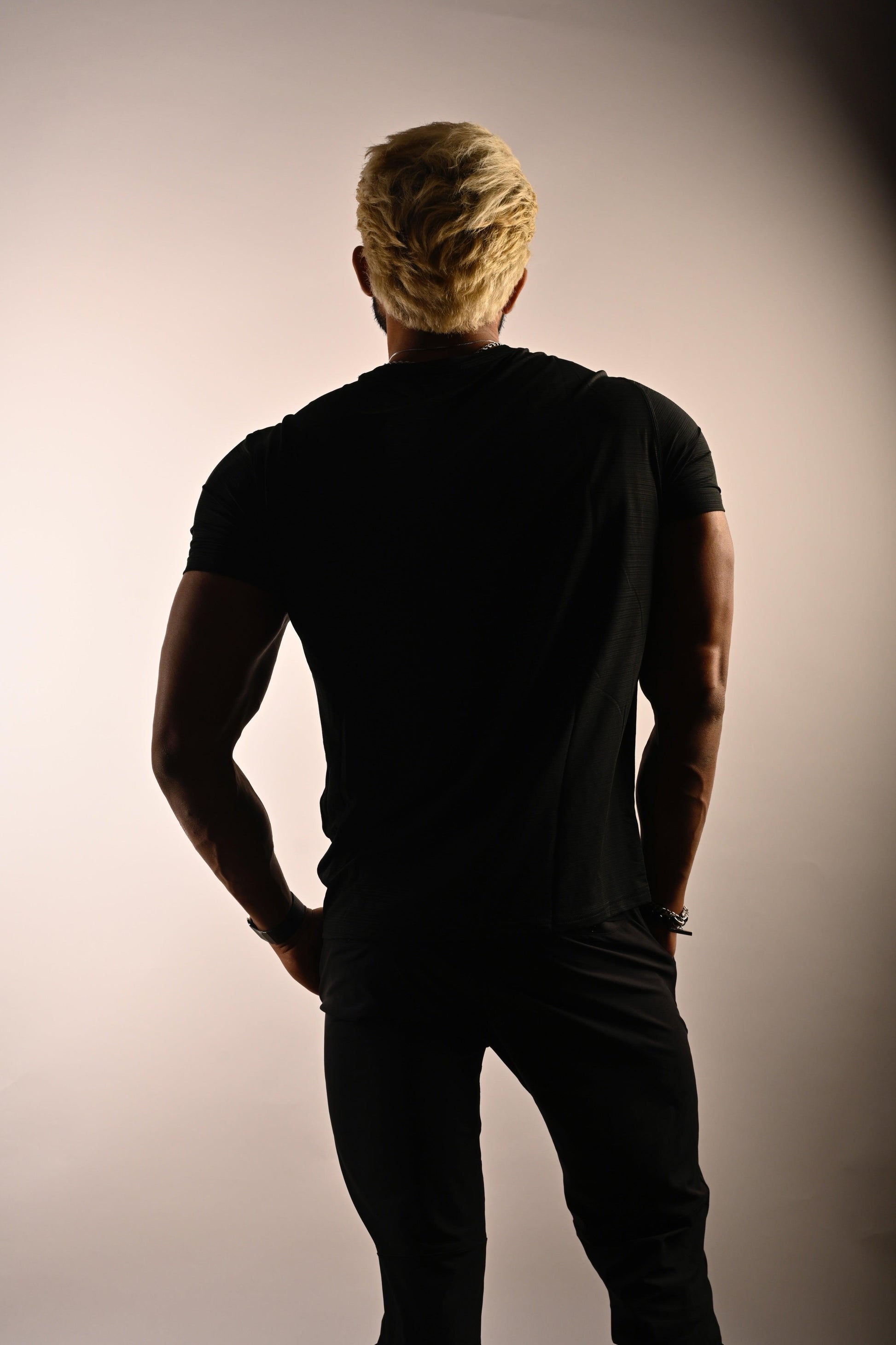 Limited edition black on black Relentless Tee - Inked Fitness Apparel