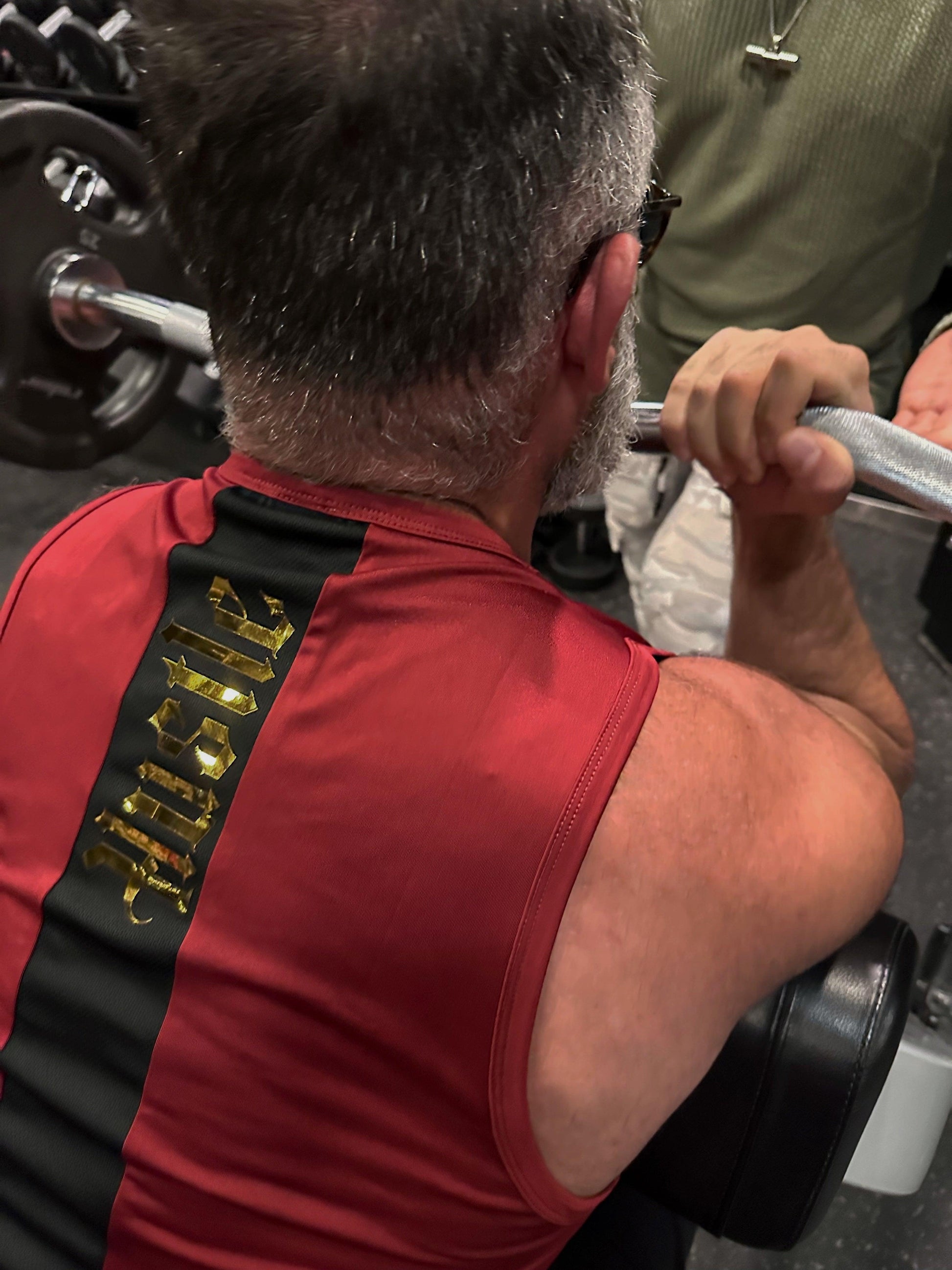 Men’s ‘Hustle’ series sleeveless Tee - Inked Fitness Apparel