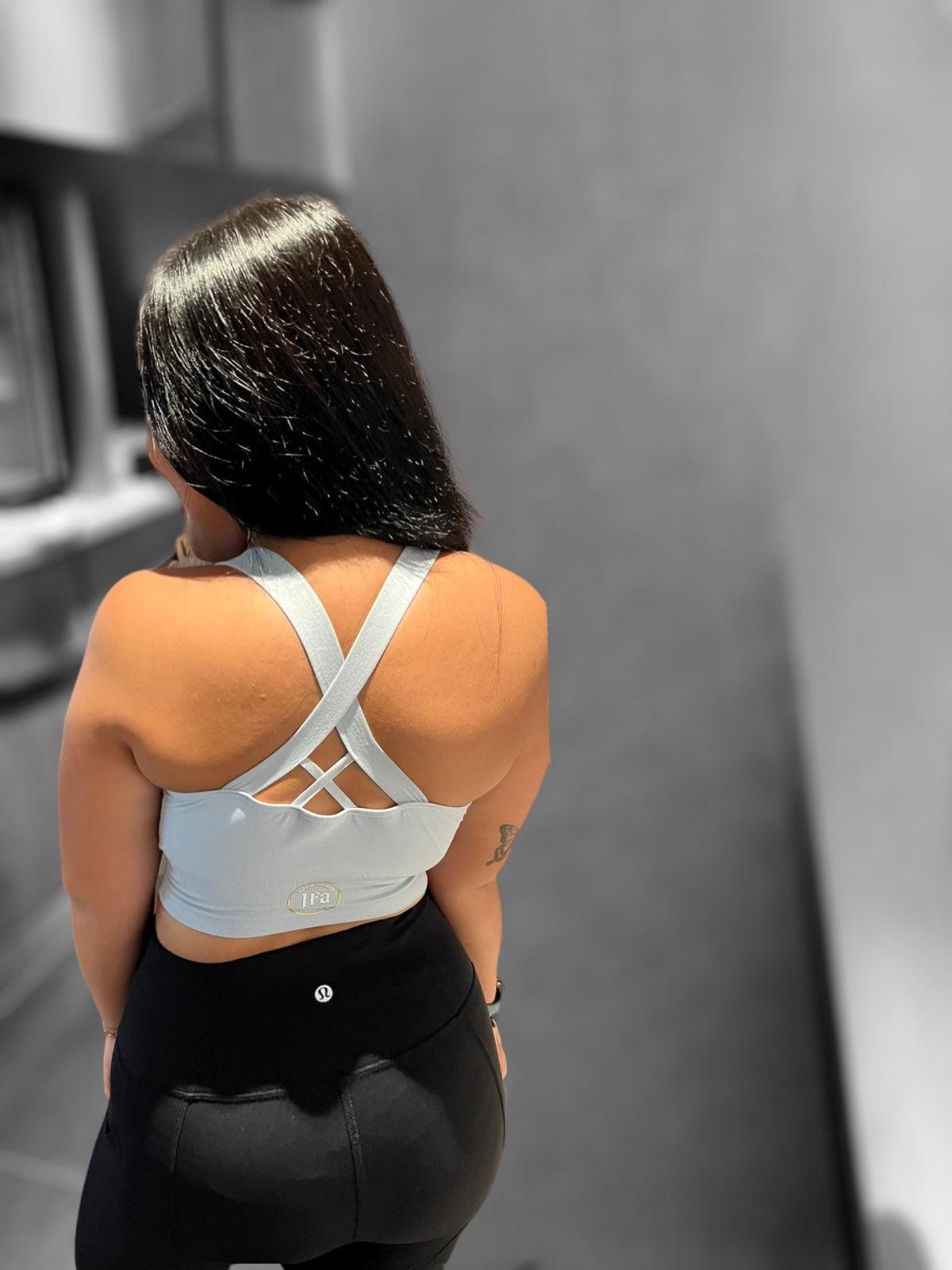 Padded Sports bra with zipper - Inked Fitness Apparel