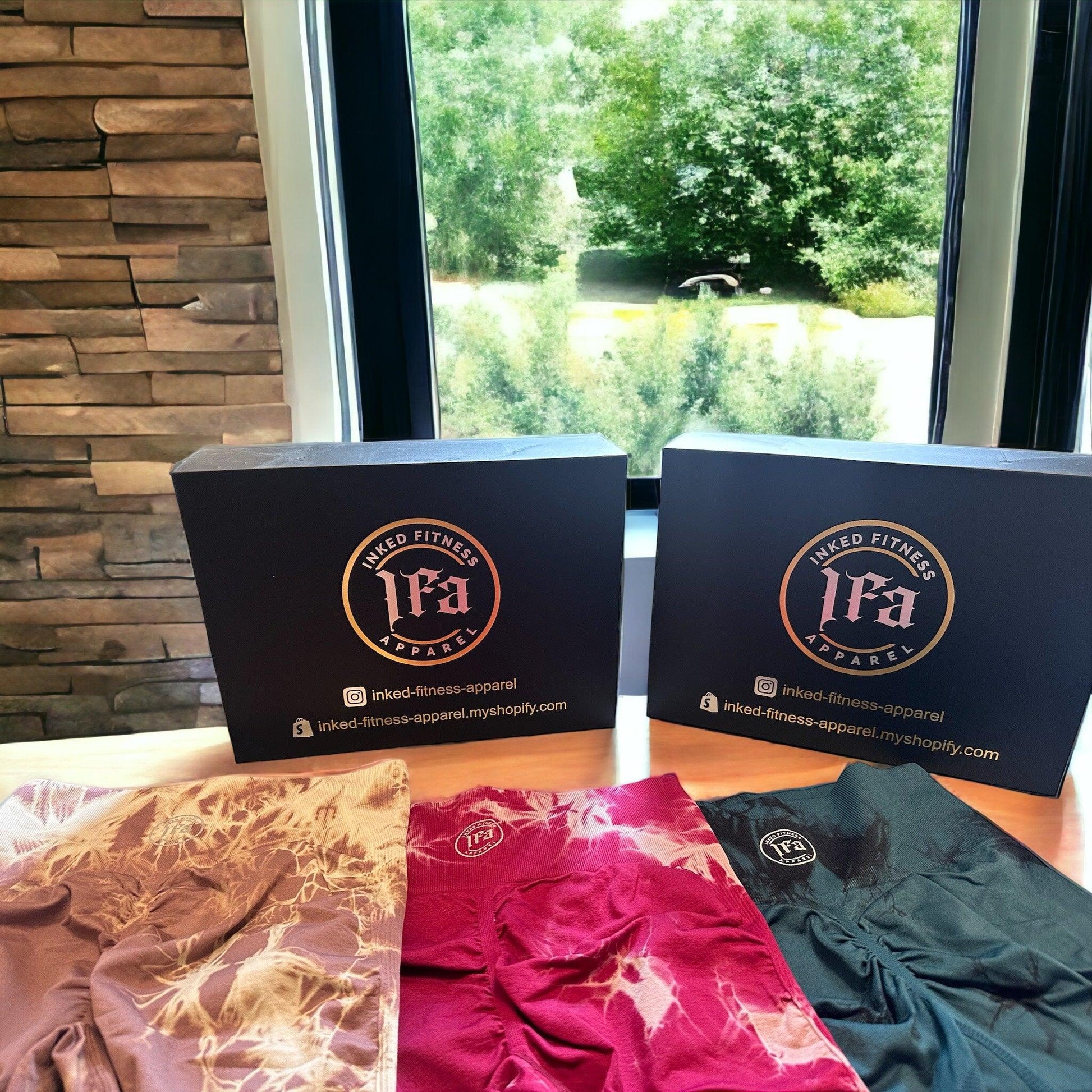 Womens’ Tie dye leggings in multiple colours - Inked Fitness Apparel